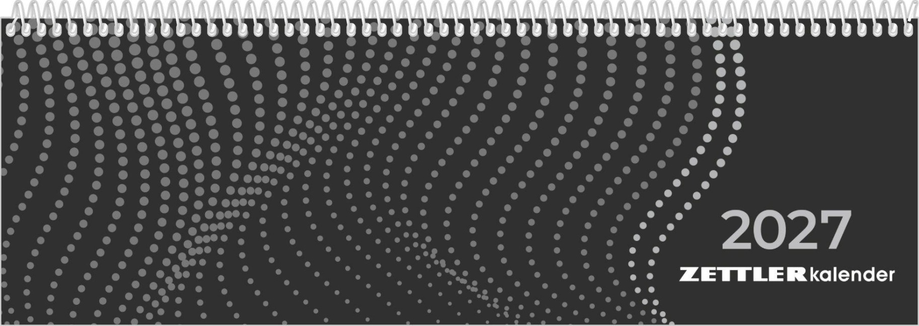 Tischkalender Classic black 2027 - 