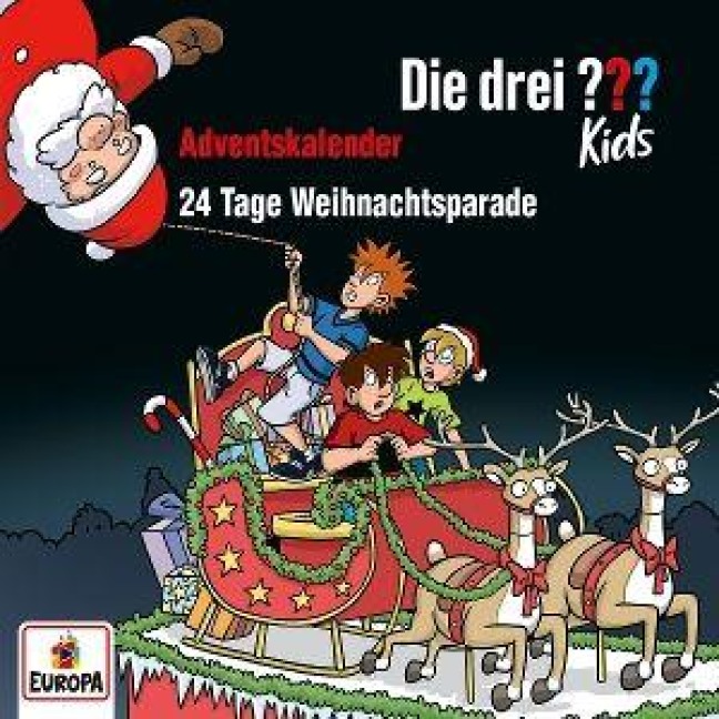 Die drei ??? Kids Adventskalender - 24 Tage Weihnachtsparade - Ulf Blanck, Steffen Gumpert