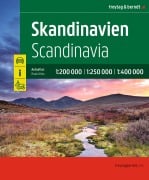 Cover-Bild zum Titel 'freytag & berndt Autoatlas Skandinavien 1:200.000' von ''