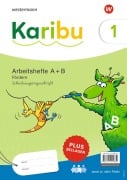 Cover-Bild zum Titel 'Karibu. Paket Arbeitshefte 1 (Teil A und B) Schulausgangsschrift zur Fibel Fördern' von ''