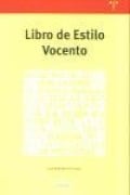 Cover-Bild zum Titel 'Libro de estilo vocento' von 'José Martínez De Sousa'