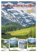 Cover-Bild zum Titel 'Sommerzauber in den Alpen (Wandkalender 2026 DIN A2 hoch), CALVENDO Monatskalender' von 'Steffen Gierok-Latniak'