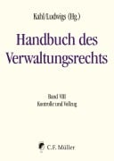 Cover-Bild zum Titel 'Handbuch des Verwaltungsrechts 08' von 'Jan Malte von Bargen, Alexander Brade, Johannes Buchheim, Andreas Dietz, Andreas Engels'