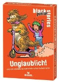 Cover-Bild zum Titel 'black stories junior Unglaublich!' von 'Corinna Harder'