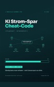 Cover-Bild zum Titel 'KI Strom-Spar Cheat-Code' von 'Cihan Özkaya'