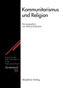 Cover-Bild zum Titel 'Kommunitarismus und Religion' von ''