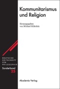 Cover-Bild zum Titel 'Kommunitarismus und Religion' von ''