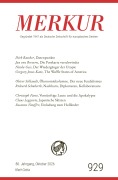 Cover-Bild zum Titel 'MERKUR 10/2026, Jg.80' von ''