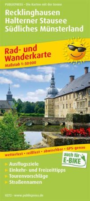 Recklinghausen - Halterner Stausee - Südliches Münsterland 1:50 000 - 