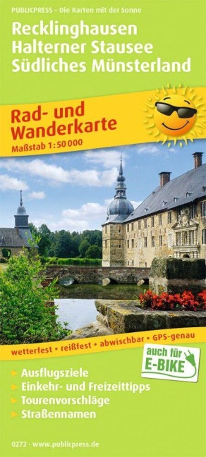 Recklinghausen - Halterner Stausee - Südliches Münsterland 1:50 000 - 