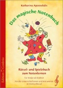 Cover-Bild zum Titel 'Das magische Notenbuch - im Violinschluessel' von 'Katharina Apostolidis'