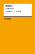Cover-Bild zum Titel 'Odyssee. Griechisch/Deutsch' von 'Homer'