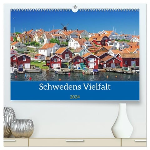 Schwedens Vielfalt (hochwertiger Premium Wandkalender 2024 DIN A2 quer), Kunstdruck in Hochglanz - Reinhard Pantke