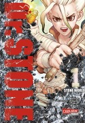 Cover-Bild zum Titel 'Dr. Stone 1' von 'Boichi, Riichiro Inagaki'