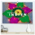 Farbenfrohes aus Indien (hochwertiger Premium Wandkalender 2025 DIN A2 quer), Kunstdruck in Hochglanz - Peter Schickert