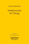 Cover-Bild zum Titel 'Schadensersatz bei Tötung' von 'Julien Schickling'