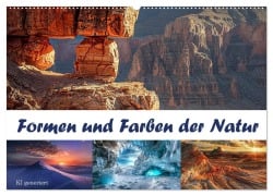 Cover-Bild zum Titel 'Formen und Farben der Natur (Wandkalender 2026 DIN A2 quer), CALVENDO Monatskalender' von 'Cathrin Illgen'
