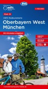 Cover-Bild zum Titel 'ADFC-Radtourenkarte 26 Oberbayern West München 1:150.000, reiß- und wetterfest, E-Bike geeignet, GPS-Tracks Download, mit Kilometer-Angaben' von ''