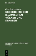 Cover-Bild zum Titel 'Geschichte der islamischen Völker und Staaten' von ''