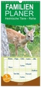 Cover-Bild zum Titel 'Familienplaner 2027 - Heimische Tiere - Rehe mit 5 Spalten (Wandkalender, 21 x 45 cm) CALVENDO' von 'Sell Pixs:Sell'
