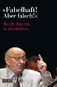 Cover-Bild zum Titel '»Fabelhaft! Aber falsch!«' von 'Franz Josef Görtz'