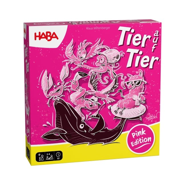 Tier auf Tier - Pink Edition - Antje Gleichmann, Thade Precht