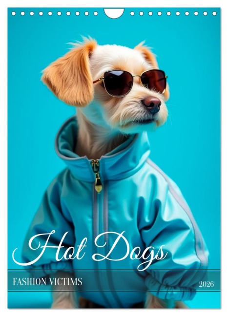 Hot Dogs - Fashion Victims (Wandkalender 2026 DIN A4 hoch), CALVENDO Monatskalender - Sell Pixs:Sell