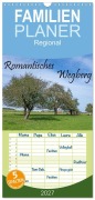 Cover-Bild zum Titel 'Familienplaner 2027 - Romantisches Wegberg mit 5 Spalten (Wandkalender, 21 x 45 cm) CALVENDO' von 'Natalja Maibach'