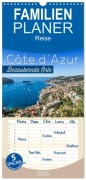 Cover-Bild zum Titel 'Familienplaner 2026 - CÔTE D'AZUR Bezaubernde Orte mit 5 Spalten (Wandkalender, 21 x 45 cm) CALVENDO' von 'Melanie Viola'