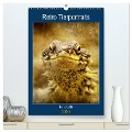 Retro Tierportraits (hochwertiger Premium Wandkalender 2025 DIN A2 hoch), Kunstdruck in Hochglanz - Kattobello Kattobello