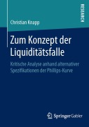 Cover-Bild zum Titel 'Zum Konzept der Liquiditätsfalle' von 'Christian Knapp'