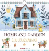 Cover-Bild zum Titel 'Home & Garden - Geburtstagskalender' von ''