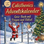 Cover-Bild zum Titel 'Calisthenics-Adventskalender: Quiz-Buch mit Fragen und Rätsel' von 'Schlauvento Interactive'