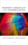 Cover-Bild zum Titel 'Property Versatility and Copredication' von 'David Liebesman, Ofra Magidor'