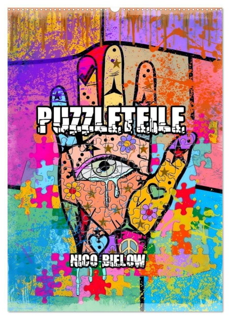 Puzzleteile (Wandkalender 2027 DIN A2 hoch), CALVENDO Monatskalender - Nico Bielow