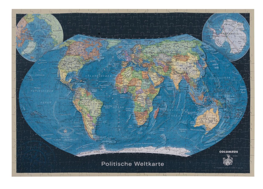 Die Politische Weltkarte als Puzzle - COLUMBUS Verlag GmbH & Co. KG