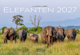 Cover-Bild zum Titel 'Elefanten Kalender 2027' von 'J. -L. Klein, M. -L. Hubert'