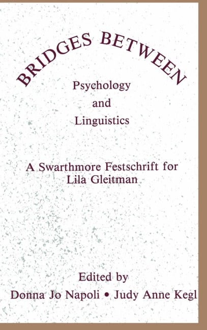 Bridges Between Psychology and Linguistics - 