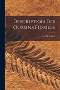 Cover-Bild zum Titel 'Description Des Oursins Fossiles' von 'M. Albin Gras'