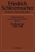 Cover-Bild zum Titel 'Briefwechsel 1796-1798' von ''