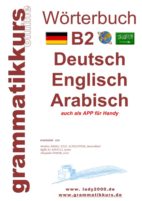 Wörterbuch B2 Deutsch - Englisch - Arabisch - Syrisch - Marlene Schachner