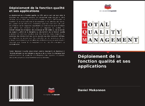 Déploiement de la fonction qualité et ses applications - Daniel Mekonnen