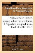 Cover-Bild zum Titel 'Des Métaux En France, Rapport Fait Au Jury Central de l'Exposition Des Produits de l'Industrie' von 'Industrie Francaise'