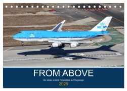 Cover-Bild zum Titel 'From Above - Die etwas andere Perspektive auf Flugzeuge (Tischkalender 2026 DIN A5 quer), CALVENDO Monatskalender' von 'Sebastian Thoma'