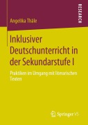Cover-Bild zum Titel 'Inklusiver Deutschunterricht in der Sekundarstufe I' von 'Angelika Thäle'