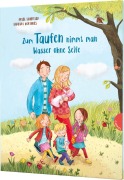 Cover-Bild zum Titel 'Zum Taufen nimmt man Wasser ohne Seife' von 'Ursel Scheffler, Barbara Korthues'