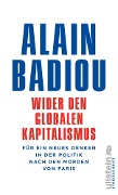 Cover-Bild zum Titel 'Wider den globalen Kapitalismus' von 'Alain Badiou'