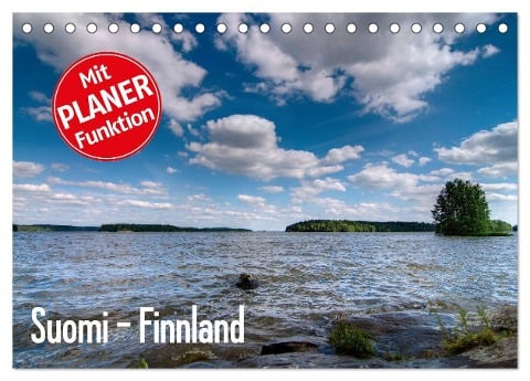 Suomi ¿ Finnland (Tischkalender 2024 DIN A5 quer), CALVENDO Monatskalender - Peter Härlein