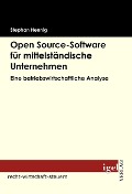 Cover-Bild zum Titel 'Open source-Software für mittelständische Unternehmen' von 'Stephan Hennig'