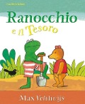 Cover-Bild zum Titel 'Ranocchio e il tesoro' von 'Max Velthuijs'